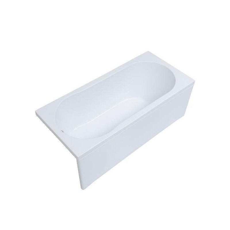 Ванна акриловая Aquanet Light 243871, 160 x 70 см, с каркасом, цвет белый