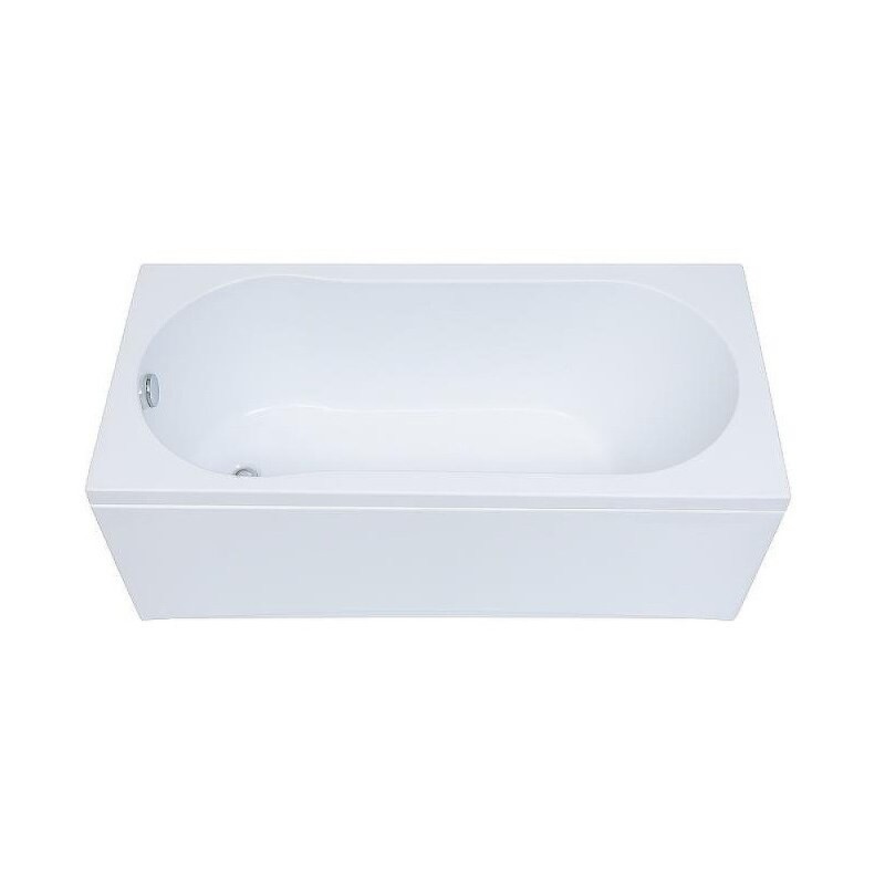 Ванна акриловая Aquanet Light 243871, 160 x 70 см, с каркасом, цвет белый