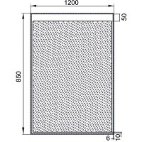 Зеркало Aquanet Палермо new 00249356, 120 см, с LED-подсветкой, сенсор, антизапотевание