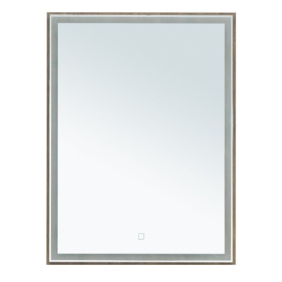 Зеркало Aquanet Nova Lite 249510, 60 см, с LED подсветкой, цвет дуб рустикальный