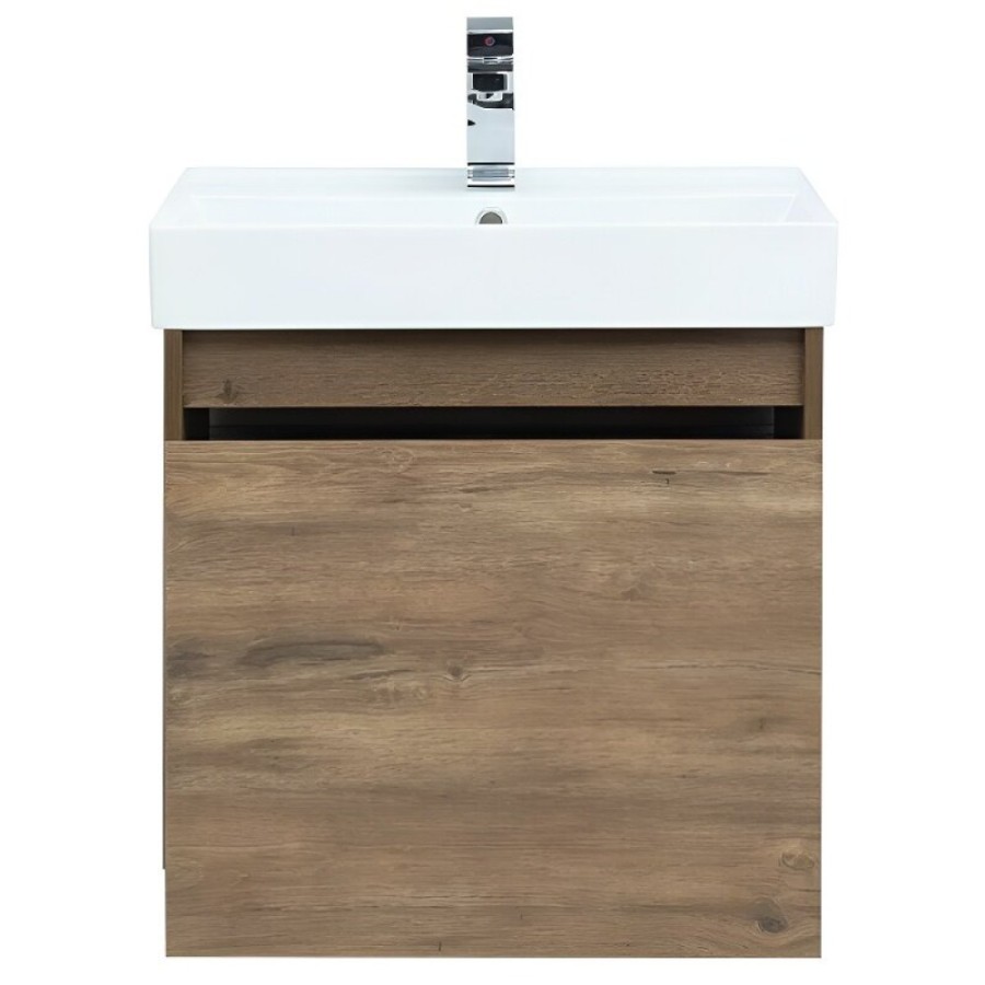 Тумба под раковину Aquanet Nova Lite 249511, 60 см, 1+1 ящик в ящике, цвет дуб рустикальный