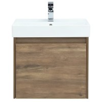 Тумба под раковину Aquanet Nova Lite 249511, 60 см, 1+1 ящик в ящике, цвет дуб рустикальный
