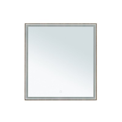 Зеркало Aquanet Nova Lite 249513, 75 см, с LED подсветкой, цвет дуб рустикальный
