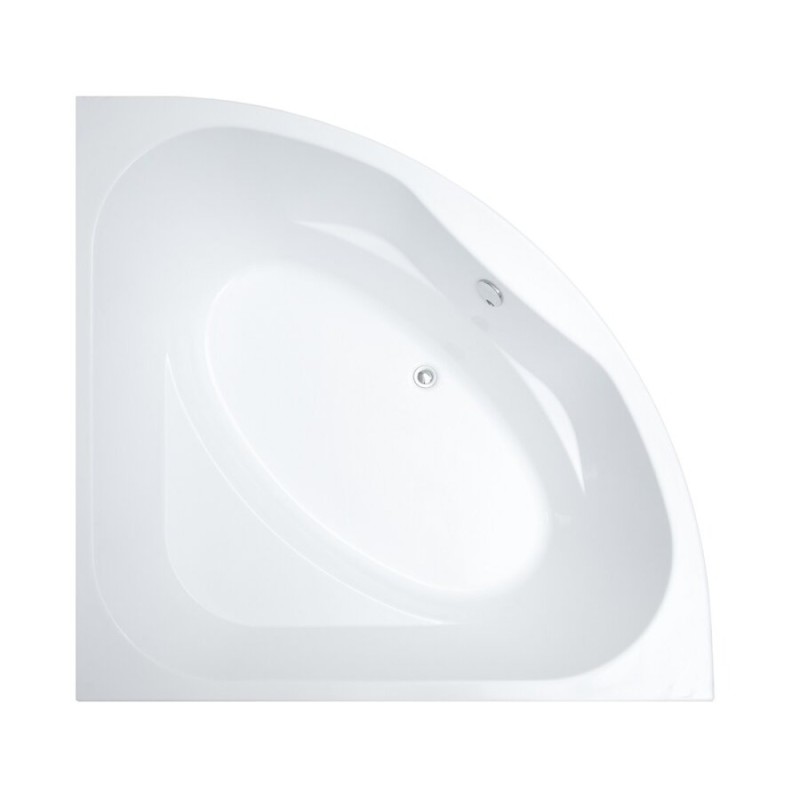 Ванна акриловая Aquanet Vista 150 x 150 см 254389, с каркасом, белая
