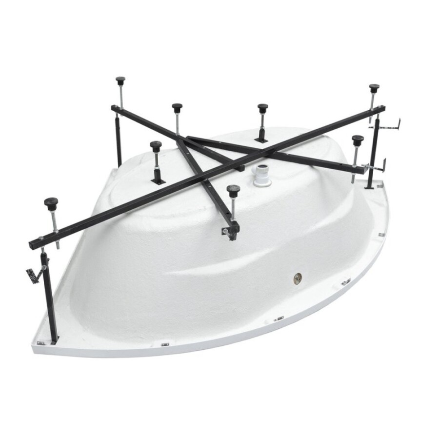 Ванна акриловая Aquanet Vista 150 x 150 см 254389, с каркасом, белая