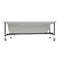 Ванна акриловая Aquanet Extra 160 x 70 см 255742, с каркасом, белая