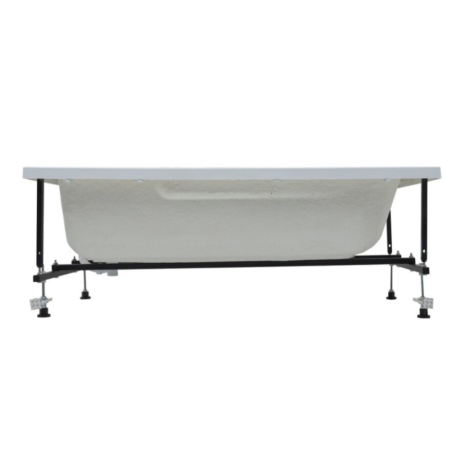 Ванна акриловая Aquanet Extra 160 x 70 см 255742, с каркасом, белая