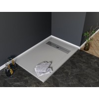 Душевой поддон Aquanet Delight 258887 160 х 90 см, прямоугольный, серый камень