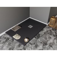 Душевой поддон Aquanet Pleasure 258891 120 х 90 см, прямоугольный, черный камень