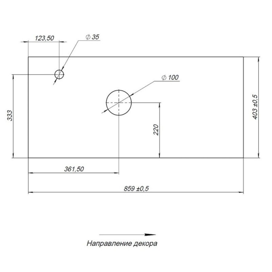 Столешница Aquanet Nova Lite Loft 90 L TF01, 261854, с полкой, цвет серый