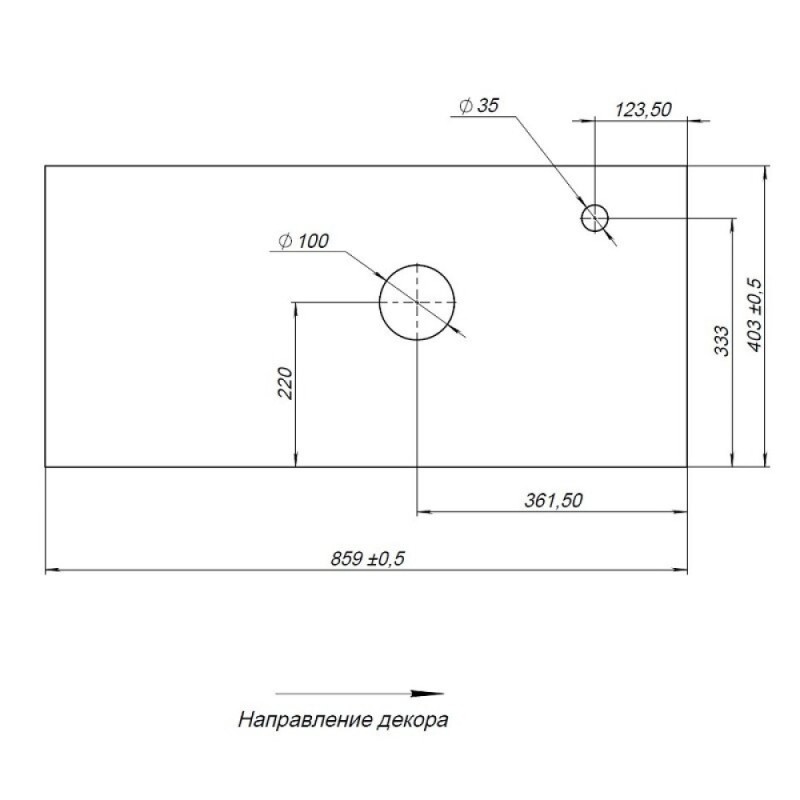 Столешница Aquanet Nova Lite Loft 90 R TF01, 261856, с полкой, цвет серый