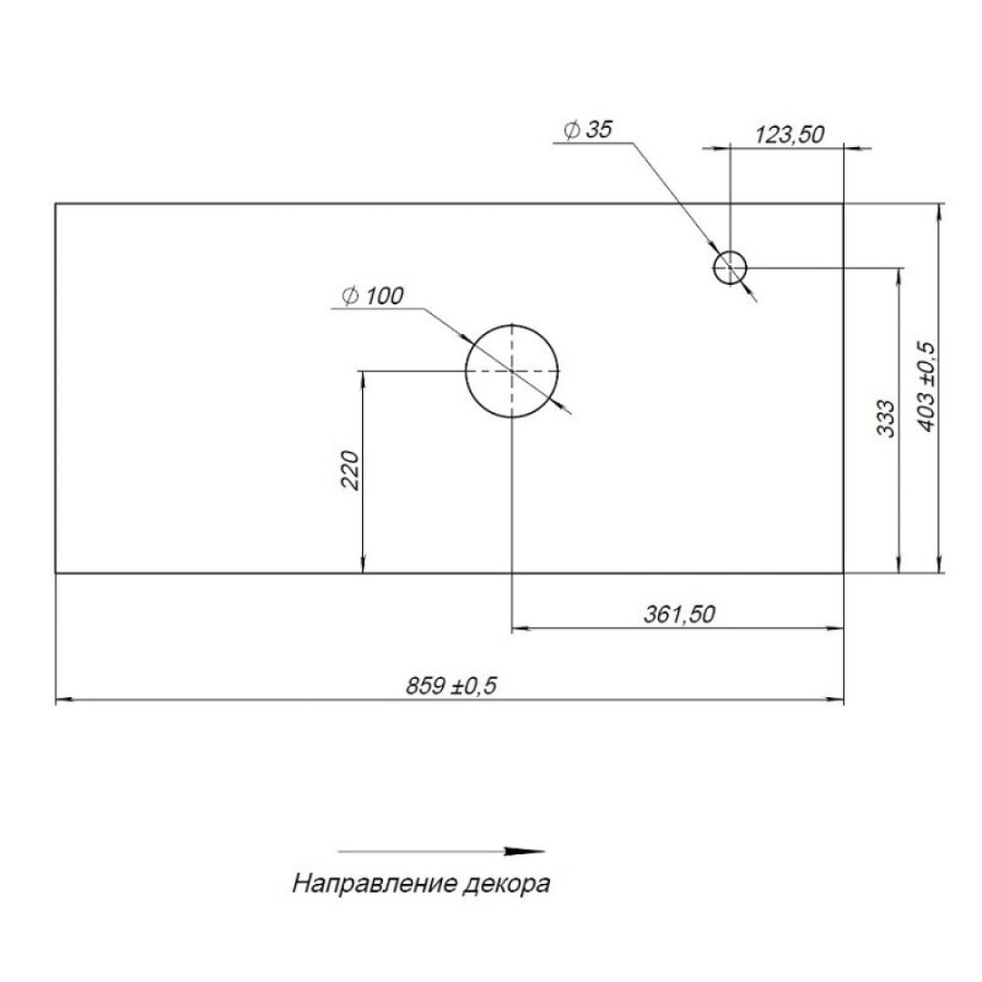 Столешница Aquanet Nova Lite Loft 90 R TF01, 261856, с полкой, цвет серый