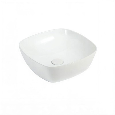 Раковина Allen Brau Priority 00262043, 40 см, накладная, керамика, белая