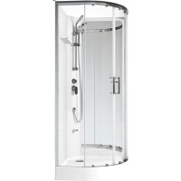 Душевая кабина Aquanet Passion R 2.0 263868, 90 x 90 см, стекло прозрачное, профиль хром