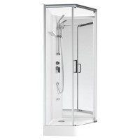 Душевая кабина Aquanet Passion P 2.0, 90 x 90 см, профиль хром, прозрачное стекло, 263870