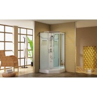 Душевая кабина Aquanet Passion P 2.0, 90 x 90 см, профиль хром, прозрачное стекло, 263870
