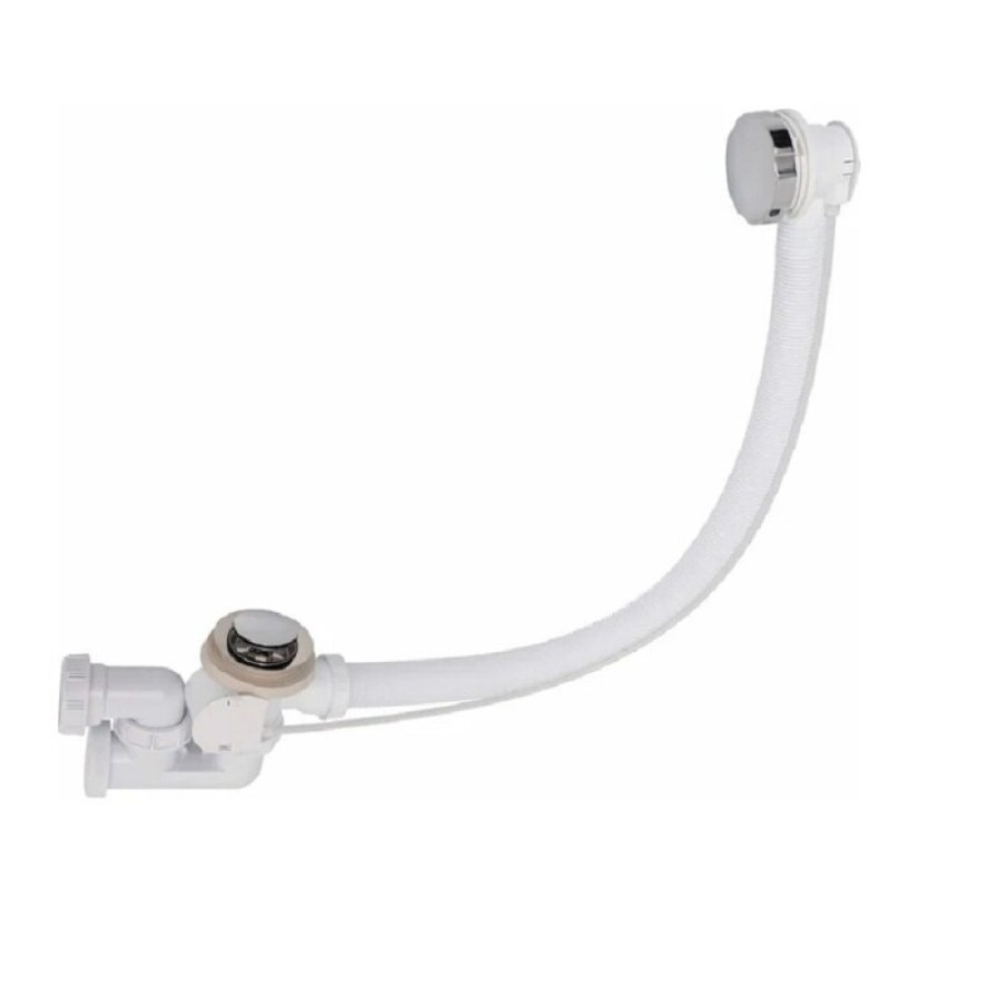 Слив-перелив для ванны Aquanet V55R, 264949, 70 см, полуавтомат, хром