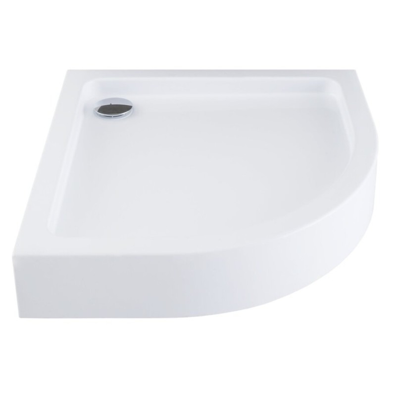 Душевой поддон Aquanet GL180 265569, 80 х 80 см, четверть круга, акриловый, белый