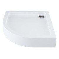 Душевой поддон Aquanet GL180 265569, 80 х 80 см, четверть круга, акриловый, белый
