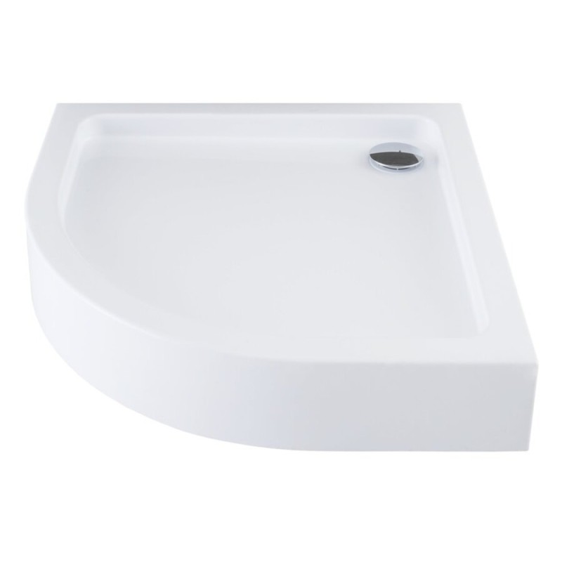 Душевой поддон Aquanet GL180 265569, 80 х 80 см, четверть круга, акриловый, белый