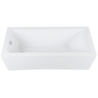 Ванна акриловая Aquanet Bright 170x70 с каркасом белая 00267835 (267835)
