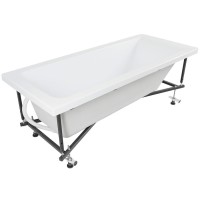 Ванна акриловая Aquanet Bright 170x70 с каркасом белая 00267835 (267835)