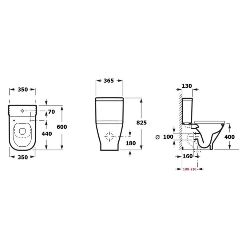 Напольный безободковый унитаз Aquanet Fine 273786, с бачком, крышка микролифт Slimseat, цвет белый