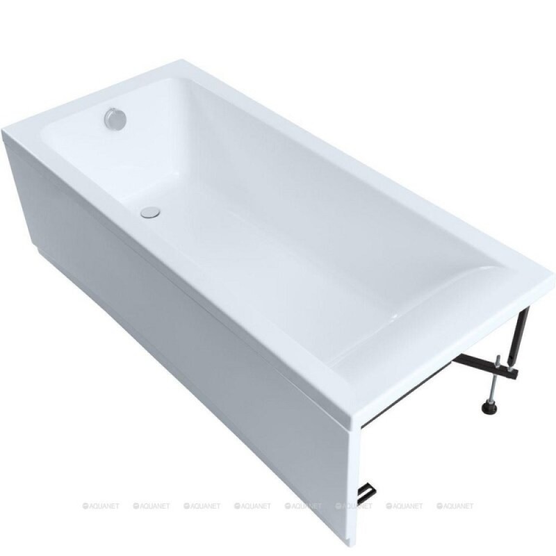 Акриловая ванна Aquanet Bright 273795, 175 x 70 см, белая (каркас приобретается отдельно)