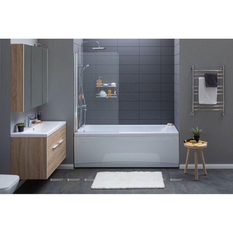 Акриловая ванна Aquanet Bright 273795, 175 x 70 см, белая (каркас приобретается отдельно)