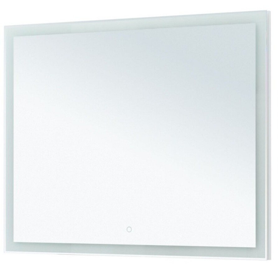 Зеркало Aquanet Гласс 274009, 120 см, с LED подсветкой, цвет белый