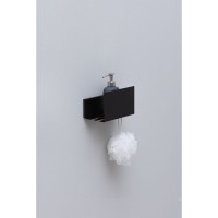 Полка Aquanet Магнум, 20 х 12 см, черный матовый, 274190