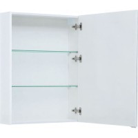 Зеркальный шкаф Aquanet Алвита New, 60 см, цвет белый матовый, 277538