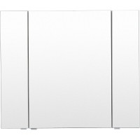 Зеркальный шкаф Aquanet Алвита New, 100 см, цвет серый матовый, 277544