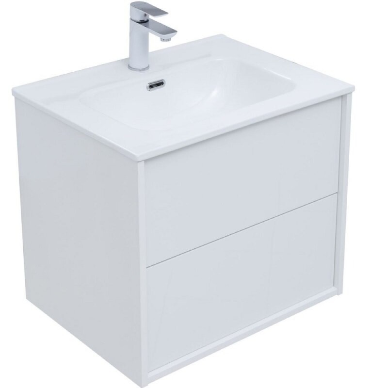 Тумба под раковину Aquanet Lino 60 см, 287540, белый
