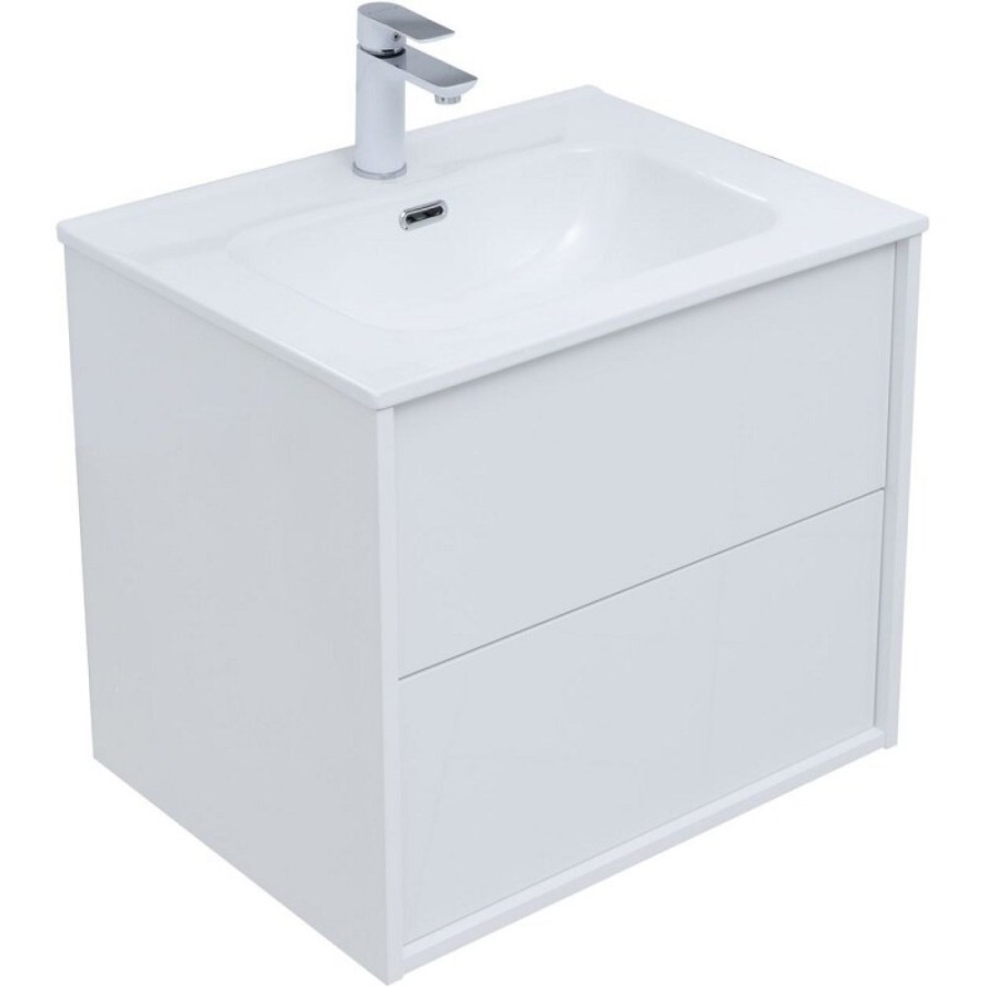 Тумба под раковину Aquanet Lino 60 см, 287540, белый