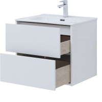 Тумба под раковину Aquanet Lino 60 см, 287540, белый