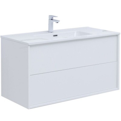 Тумба под раковину Aquanet Lino 80 см, 287542, белый