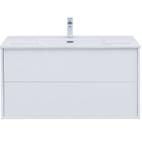 Тумба под раковину Aquanet Lino 80 см, 287542, белый