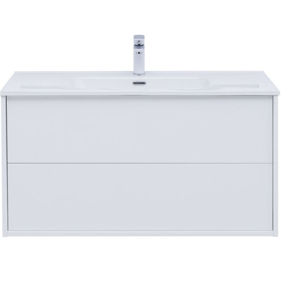 Тумба под раковину Aquanet Lino 80 см, 287542, белый