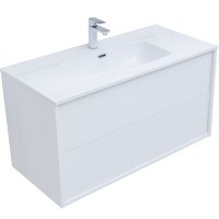 Тумба под раковину Aquanet Lino 80 см, 287542, белый