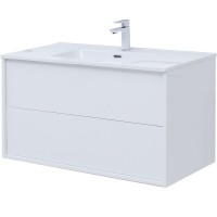 Тумба под раковину Aquanet Lino 100 см, 287544, белый