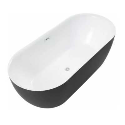 Акриловая ванна Aquanet Delight 289723, 170 x 80 см, цвет черный