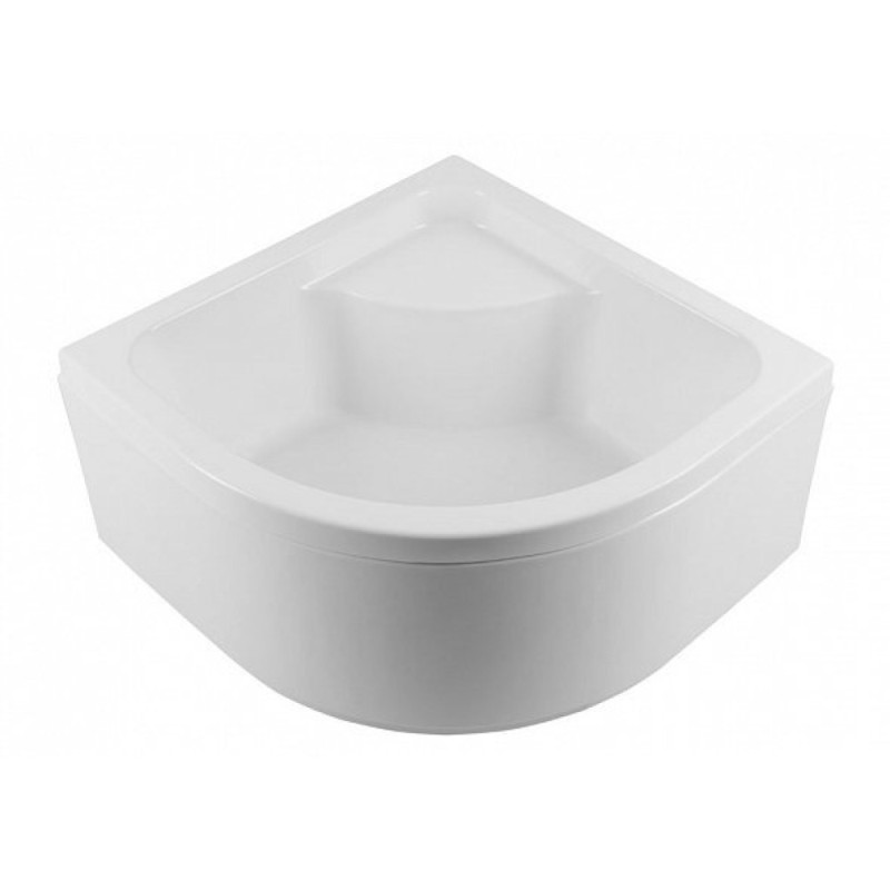 Поддон для душа Aquanet Optimal 293351, 90х90 см, с сиденьем, белый