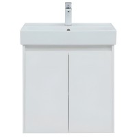 Тумба под раковину Aquanet Nova Lite 298847, 60 см, цвет белый глянец