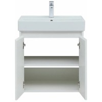 Тумба под раковину Aquanet Nova Lite 298847, 60 см, цвет белый глянец