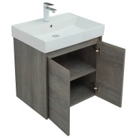 Тумба под раковину Aquanet Nova Lite 298848, 60 см, цвет дуб рошелье