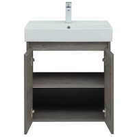 Тумба под раковину Aquanet Nova Lite 298848, 60 см, цвет дуб рошелье