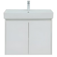Тумба под раковину Aquanet Nova Lite 298850, 75 см, цвет белый глянец