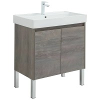 Тумба под раковину Aquanet Nova Lite 298851, 75 см, цвет дуб рошелье