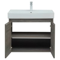 Тумба под раковину Aquanet Nova Lite 298851, 75 см, цвет дуб рошелье
